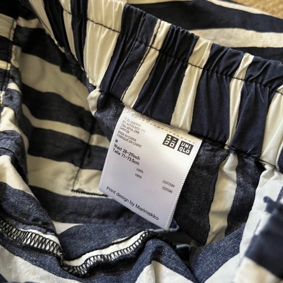 Marimekko x Uniqlo Striped Shorts and Shirt - Size M - Picture 9 of 10